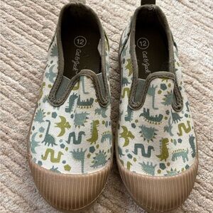Cat and Jack Dinosaur kids shoes 12